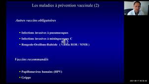 UE 2.5 S3 La vaccination : les vaccins recommandés chez l'enfant, l'adulte et la personne âgée