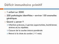 Patho immuno et déficit immunitaire Part2