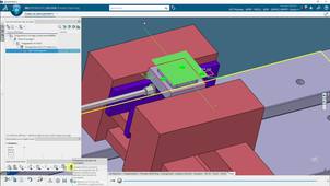 Formation CFAO Fraisage 3D Experience - 3 Simulation Surfaçage Ebauche