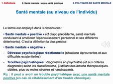 S3 UE 1.2 - Politique de santé mentale