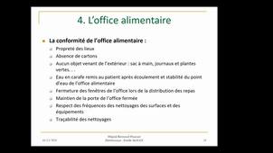 UE 2.10 S1 Maîtrise des risques alimentaires à l'Hôpital  les étapes de la prévention des TIAC