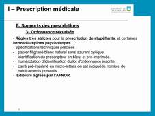 UE2.11 S1 - Règles de prescription - Le Texier - sonorisé