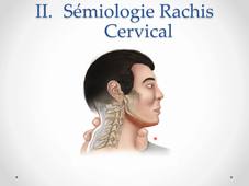 Sémiologie du rachis