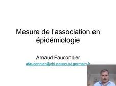 Mesure de l'association en épidémiologie Partie 1